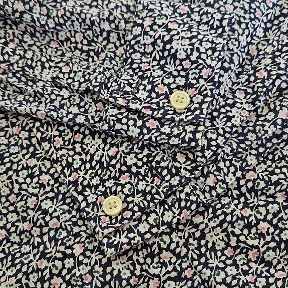 Banana Republic Women's Floral Long Sleeve Button-Up Shirt - Picture 7 of 12